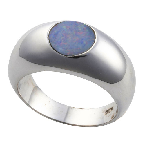 SOLAR KISS STERLING SILVER AUSTRALIAN OPAL RING SOLAR KISS STERLING SILVER AUSTRALIAN OPAL RING